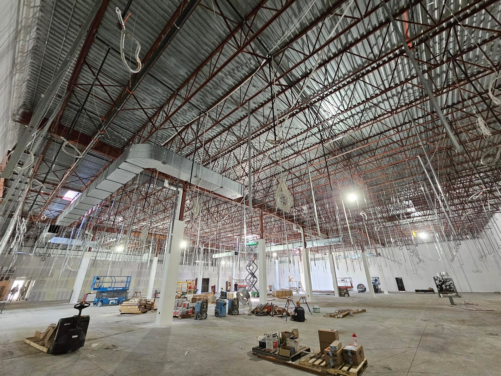 Winners, Park & Tilford , North Vancouver 24000 square foot ceiling.