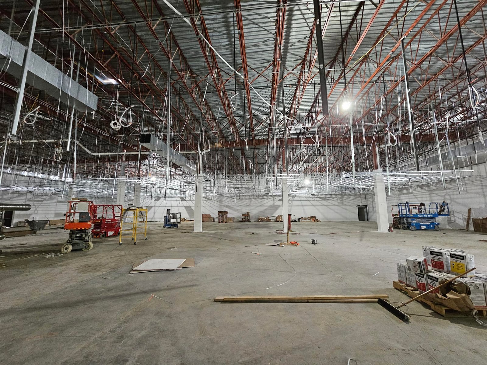 Winners, Park & Tilford , North Vancouver 24000 square foot ceiling.